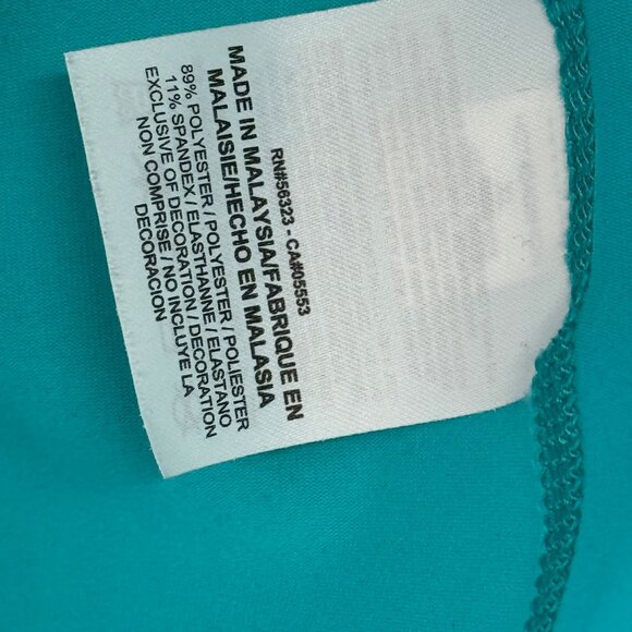 Nike Running Dri-FIT womens Long Sleeve Shirt size XL Turquoise - Picture 3 of 15